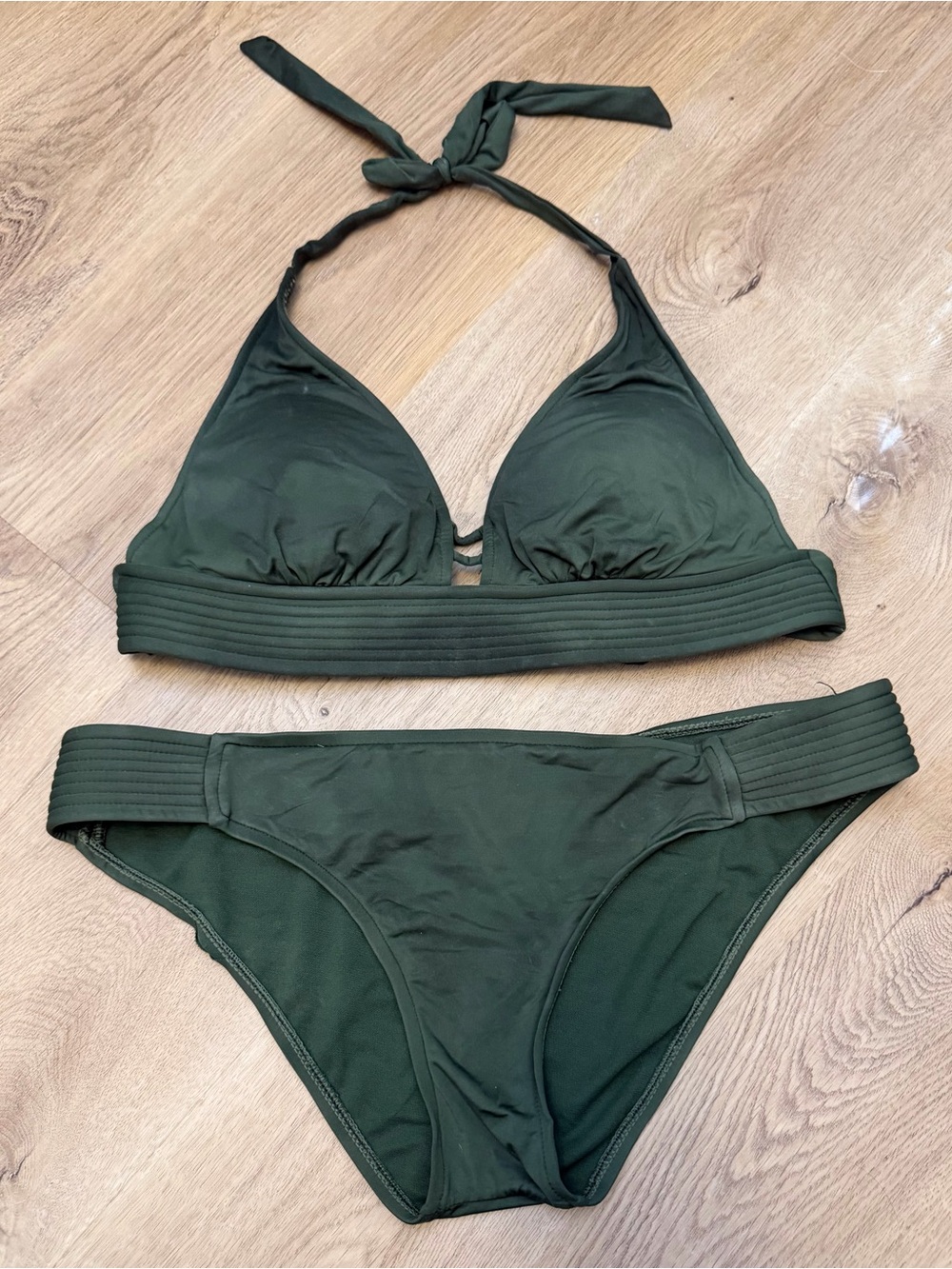 Kona Sol Green Bikini Set